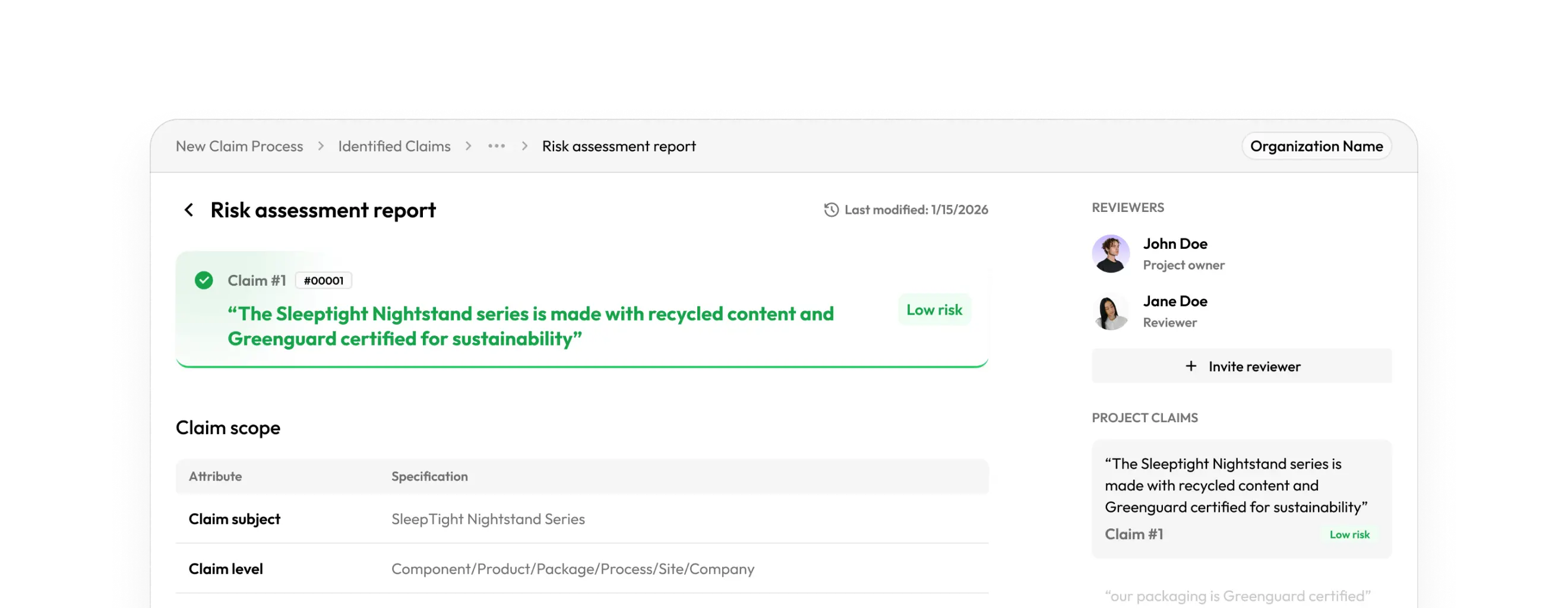Instant Claim Reviews